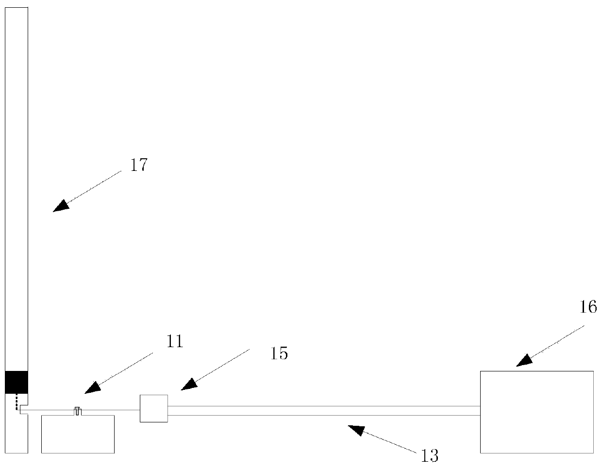 Direct lightning protection device of shipborne short-wave communication system and protection assessment method thereof