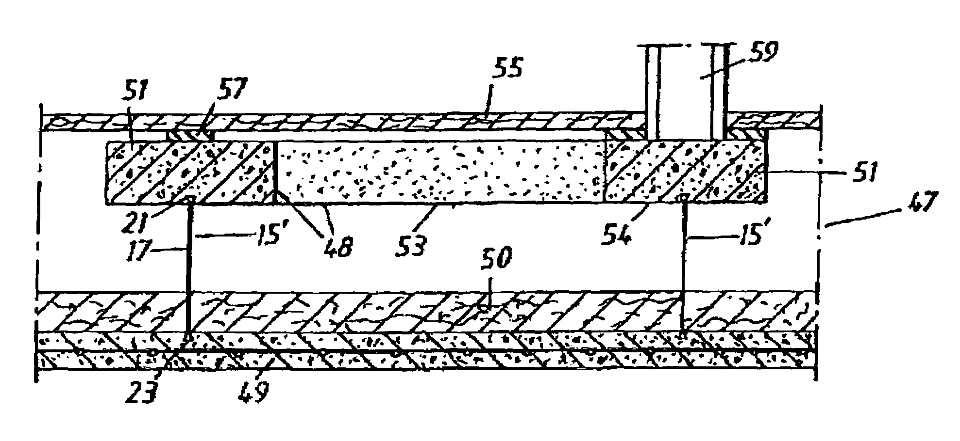 Building structure element and stiffening plate elements for such an element