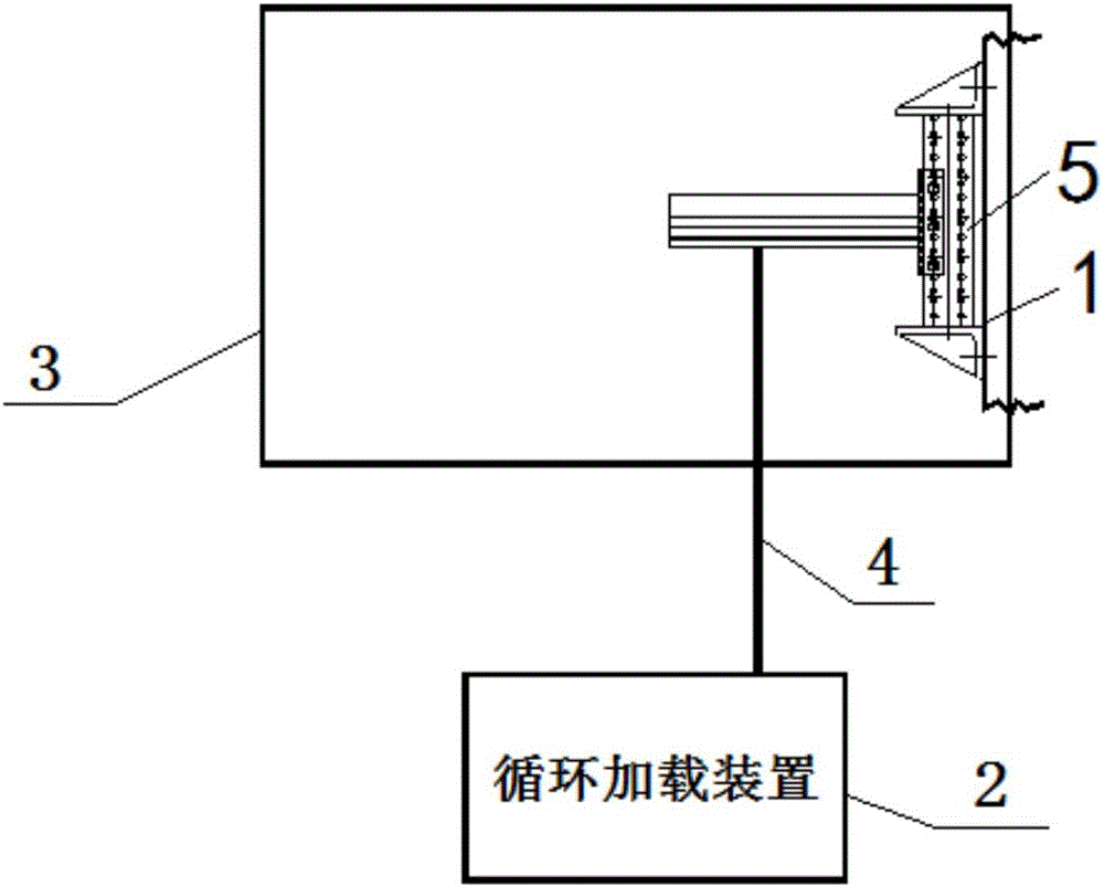 Shelf beam column node low-temperature fatigue life system and method for detecting cold storage