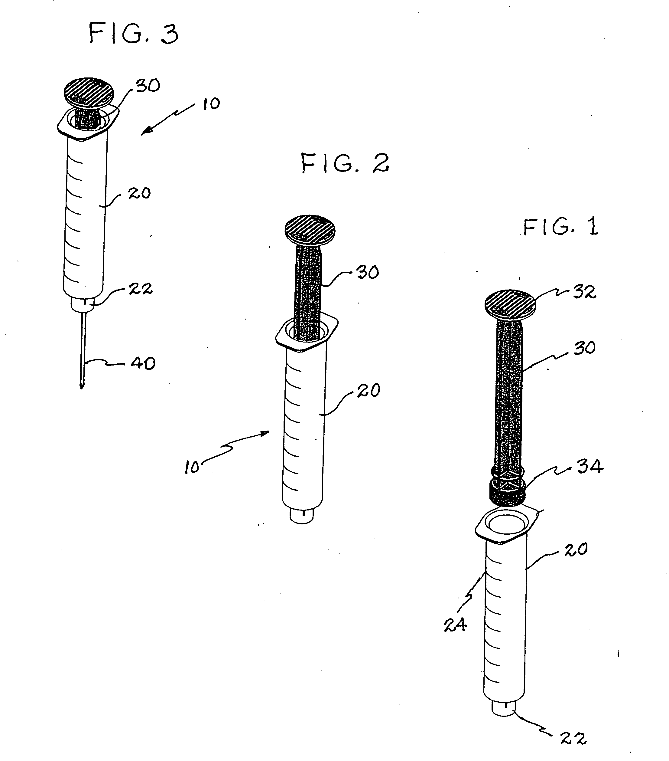 Medical syringe with colored plunger and transparent barrel assembly