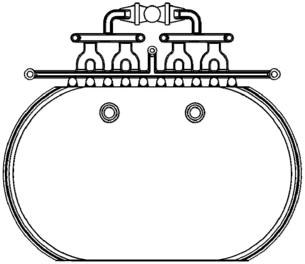 Method for measuring alloy feeding distance