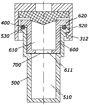 Membrane nucleic acid amplification sealing reaction tube capable of preloading reagent