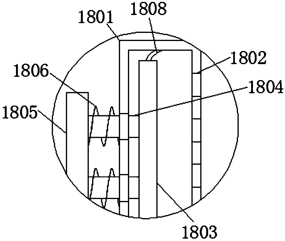 Wall slotting equipment used for industrial design