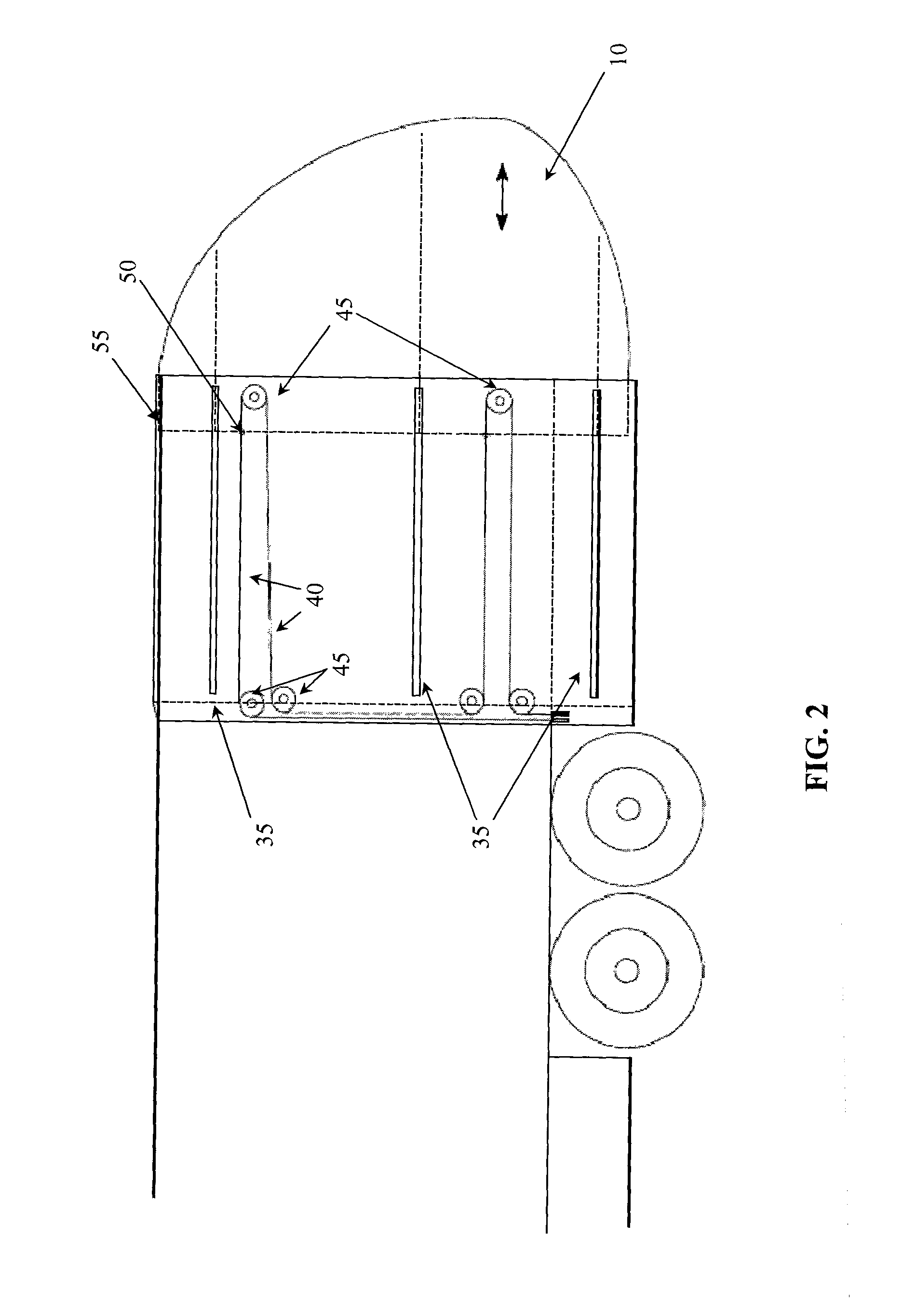 Drag-reducing device