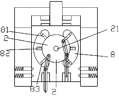 Electrosparking head device