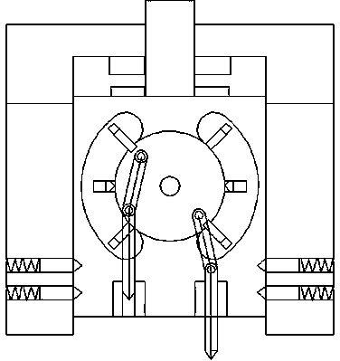 Electrosparking head device