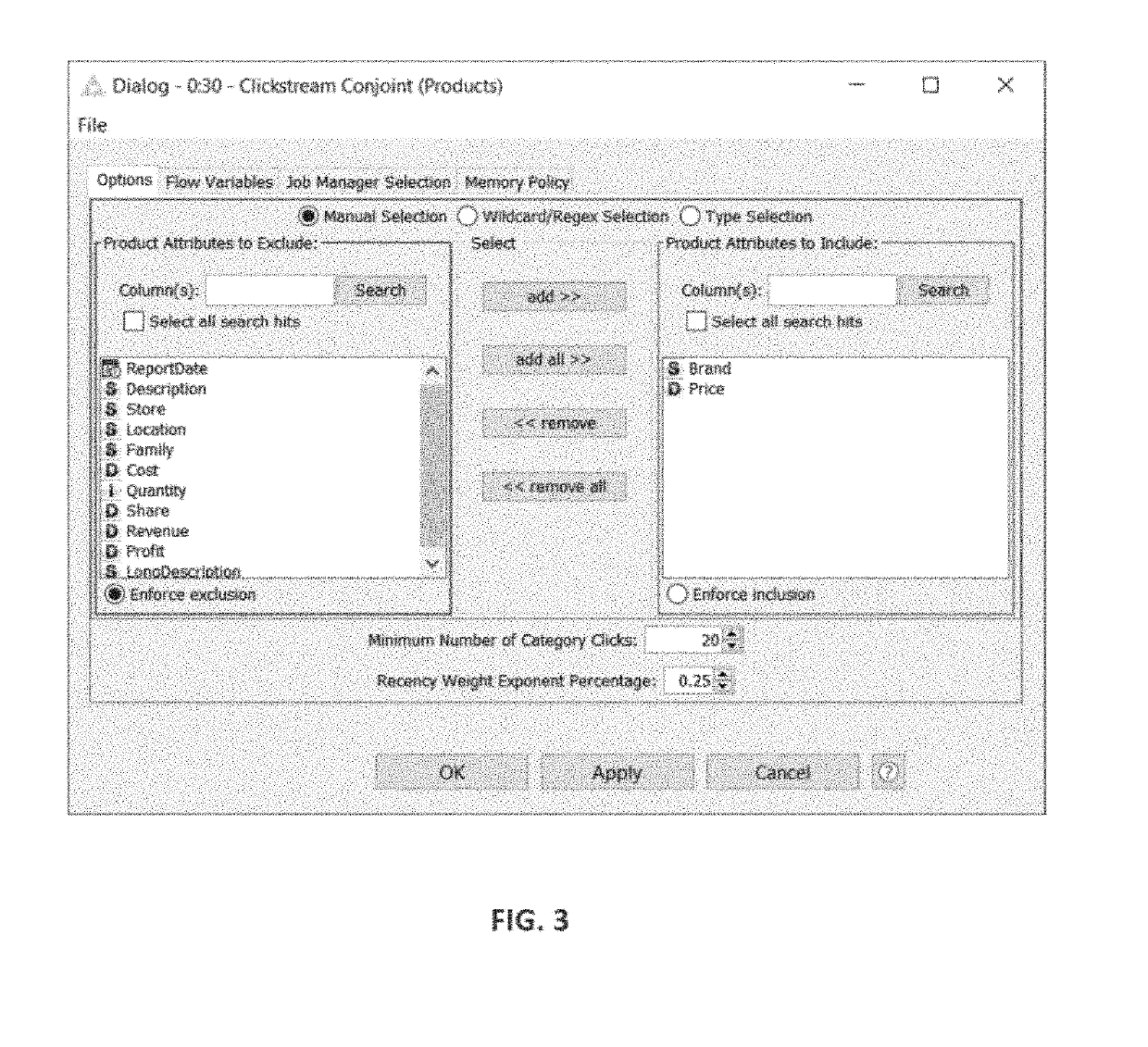 Method for applying conjoint analysis to rank customer product preference