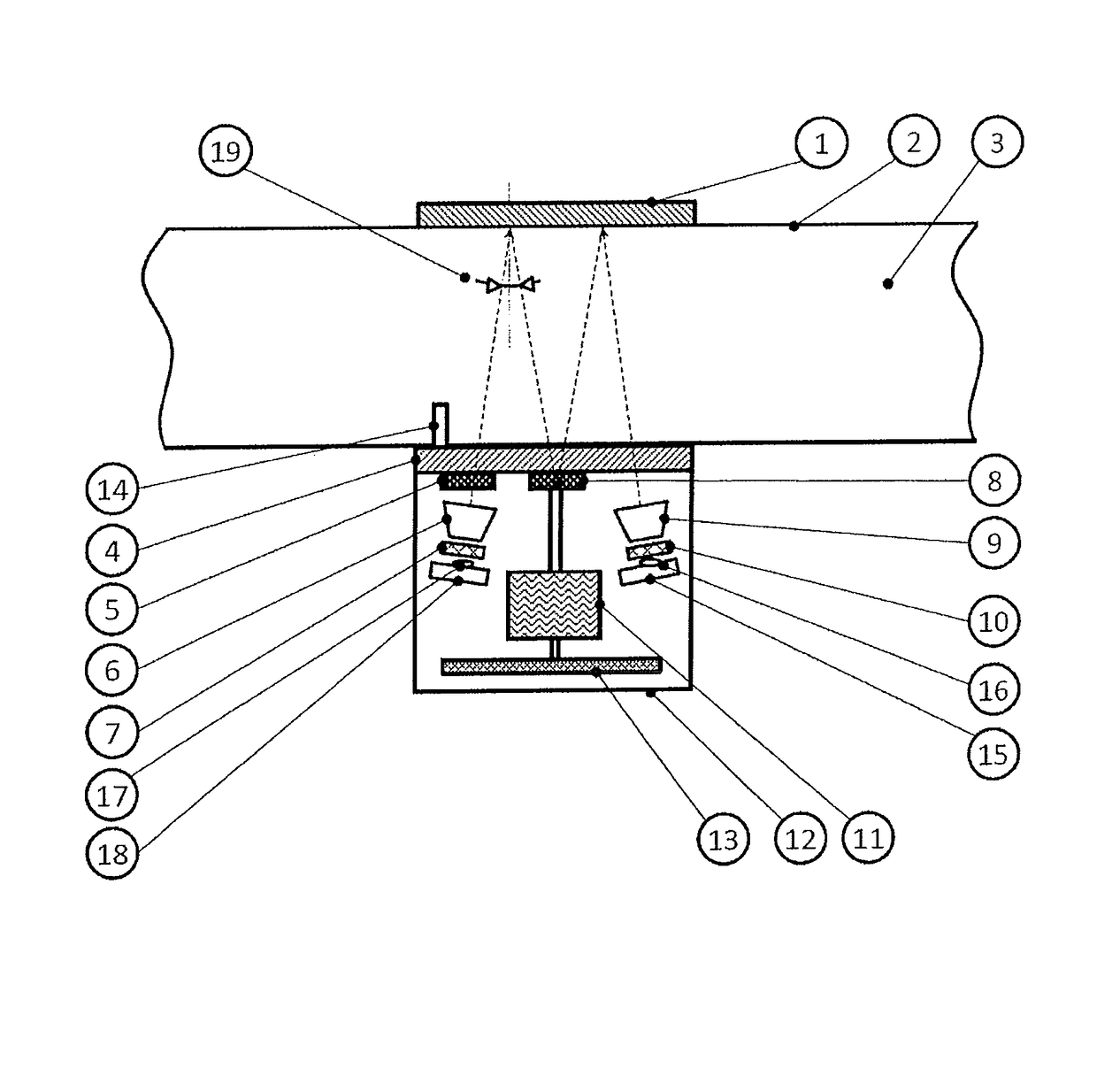 Device for optically determining the concentration of alcohol and carbohydrates in a liquid sample