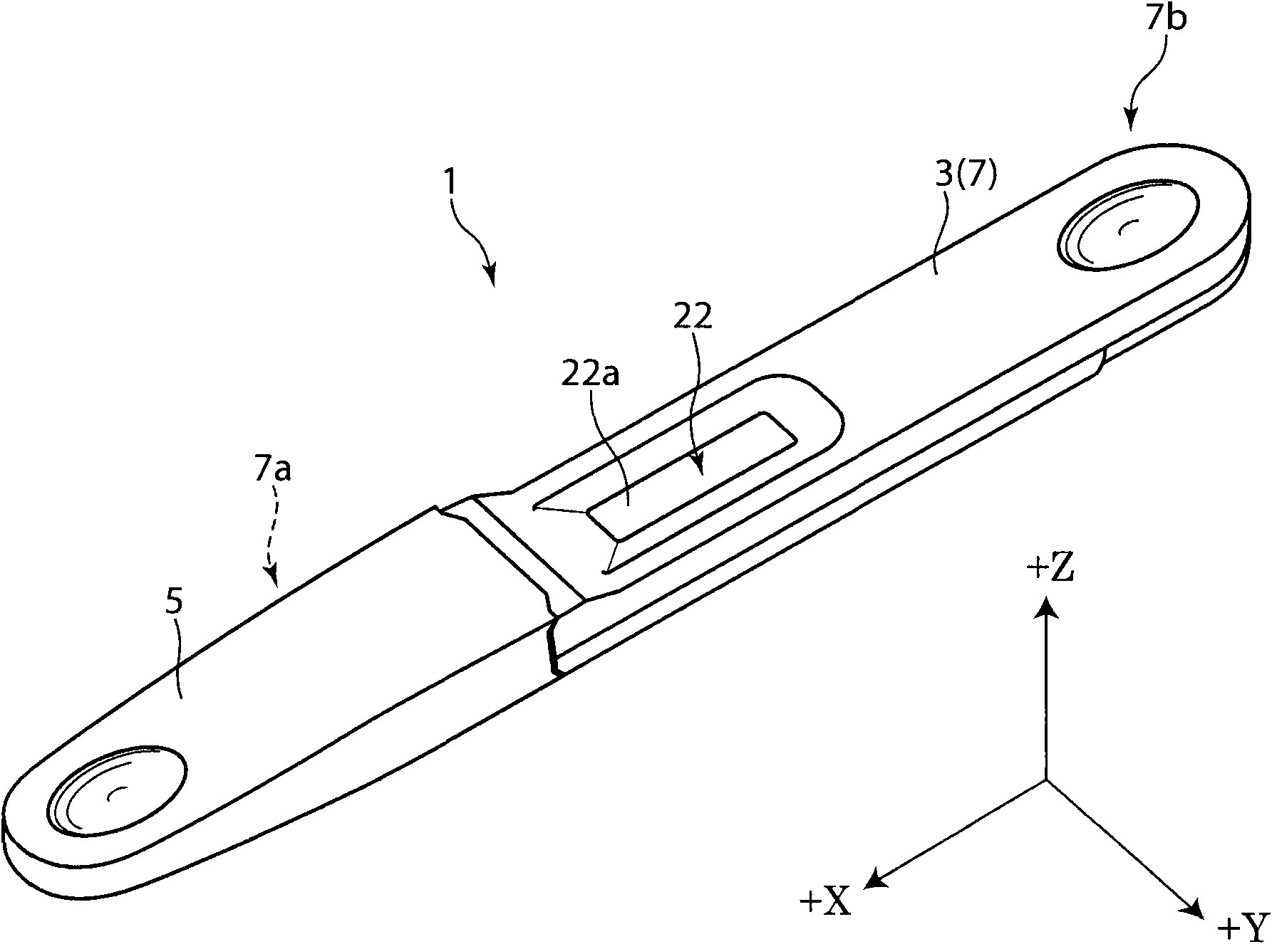 Urine test equipment and stick-shaped container