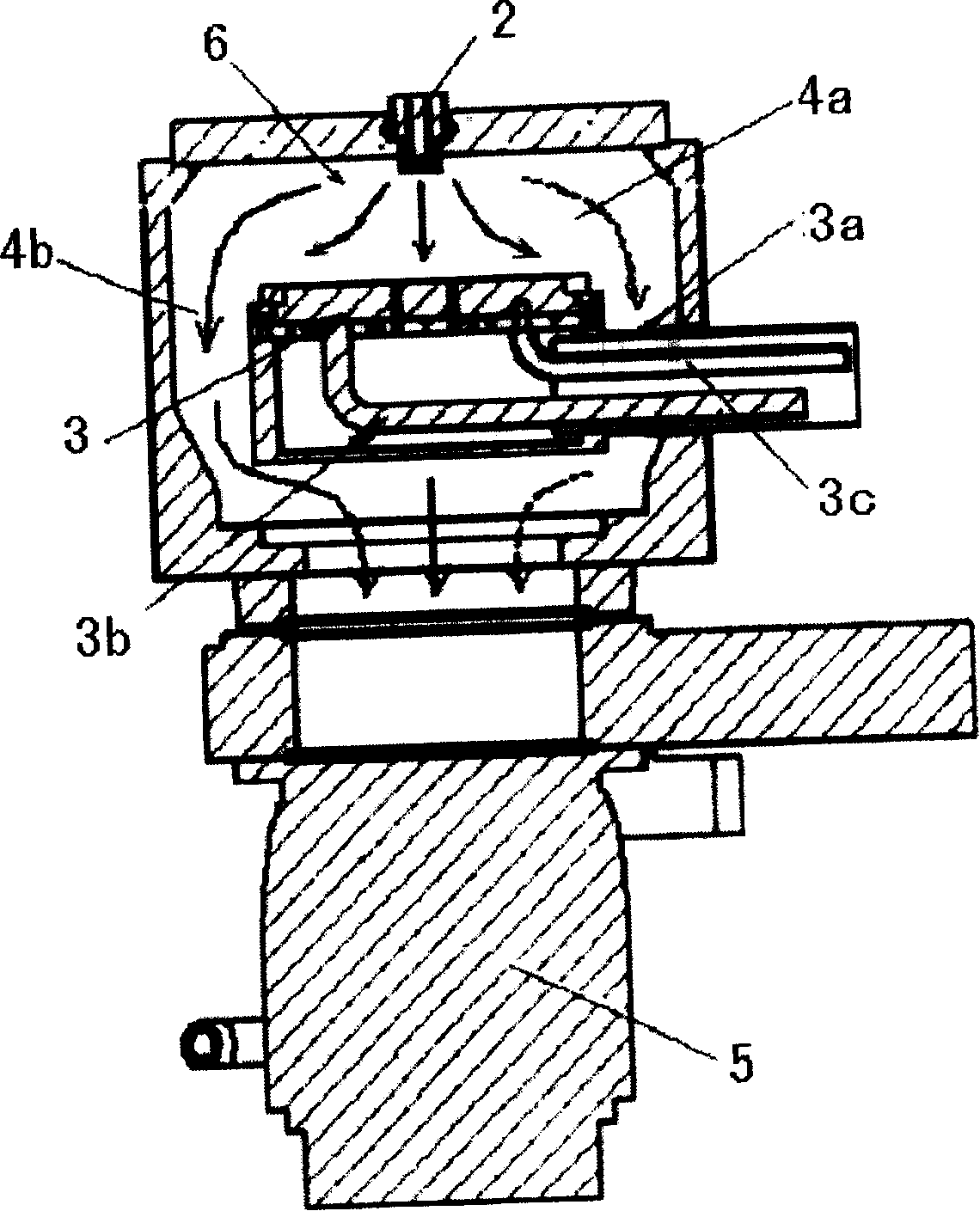 Air flow distribution equalized etching apparatus