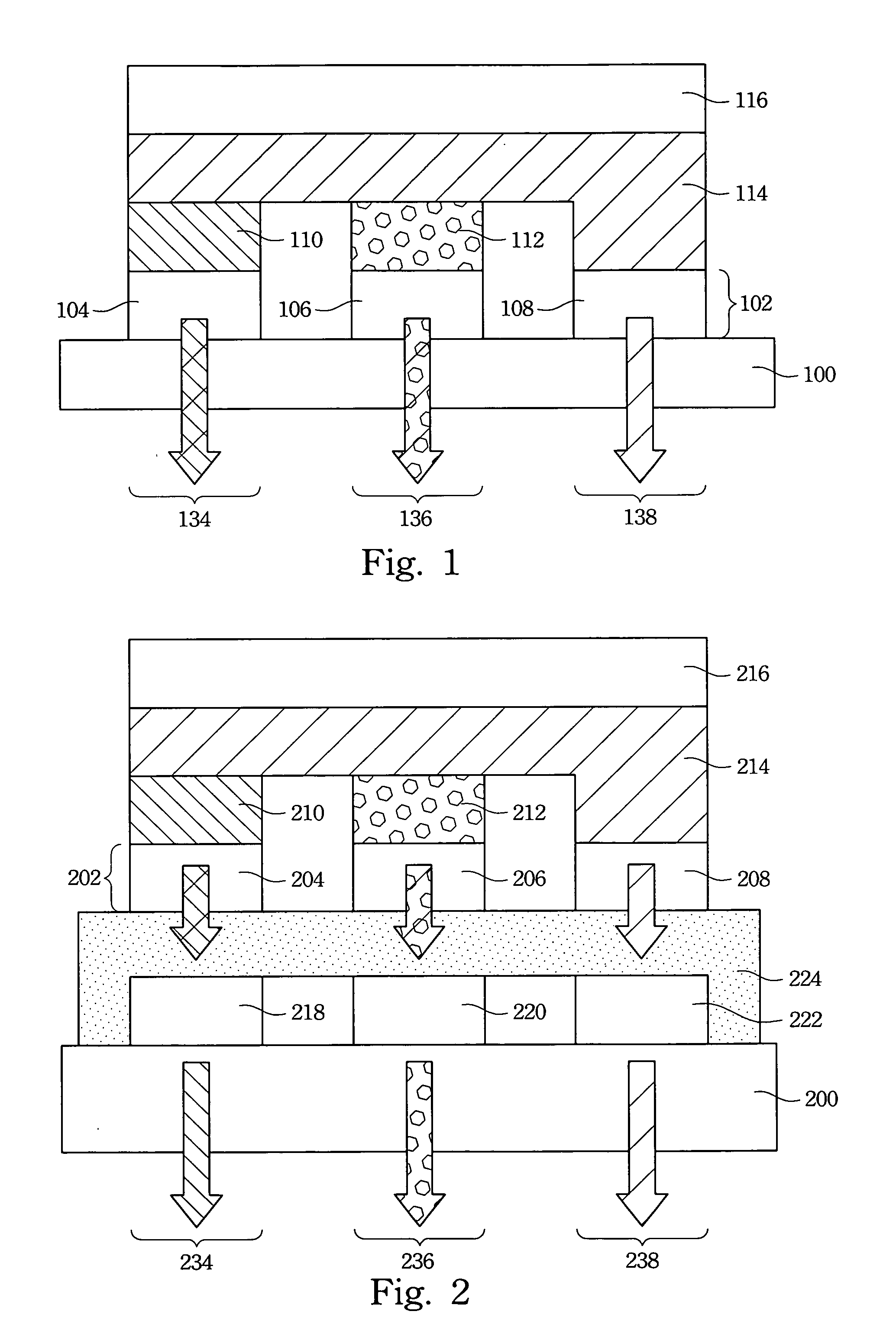 Full-color organic electroluminescence display and its manufacturing method