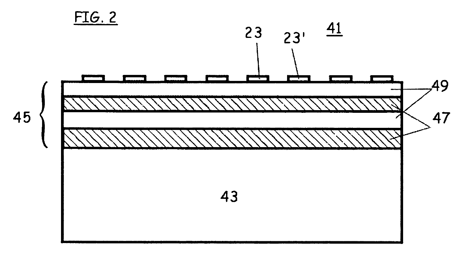 Optical device for surface-generated fluorescence