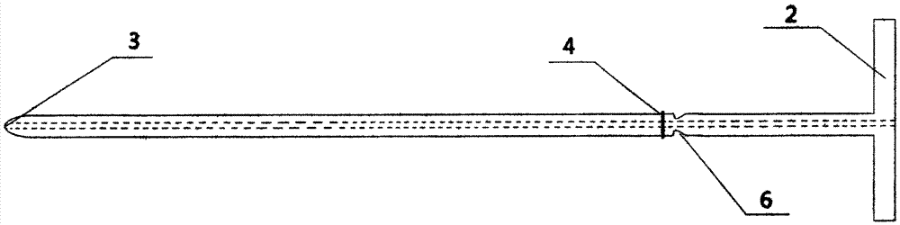 Connection rod of thoracolumbar vertebral fracture posterior minimally-invasive screw-rod system