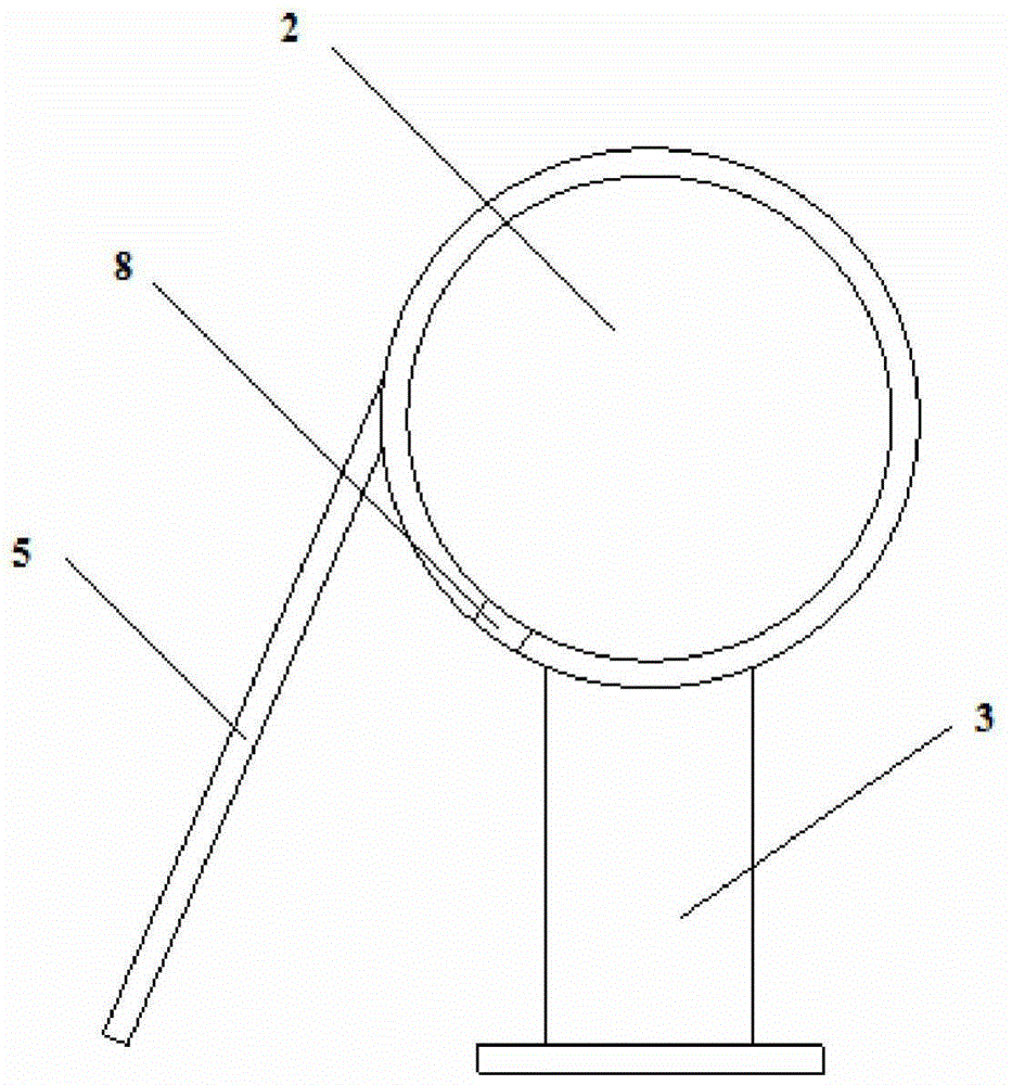 A kind of nitrogen protection iron ditch and its nitrogen protection method