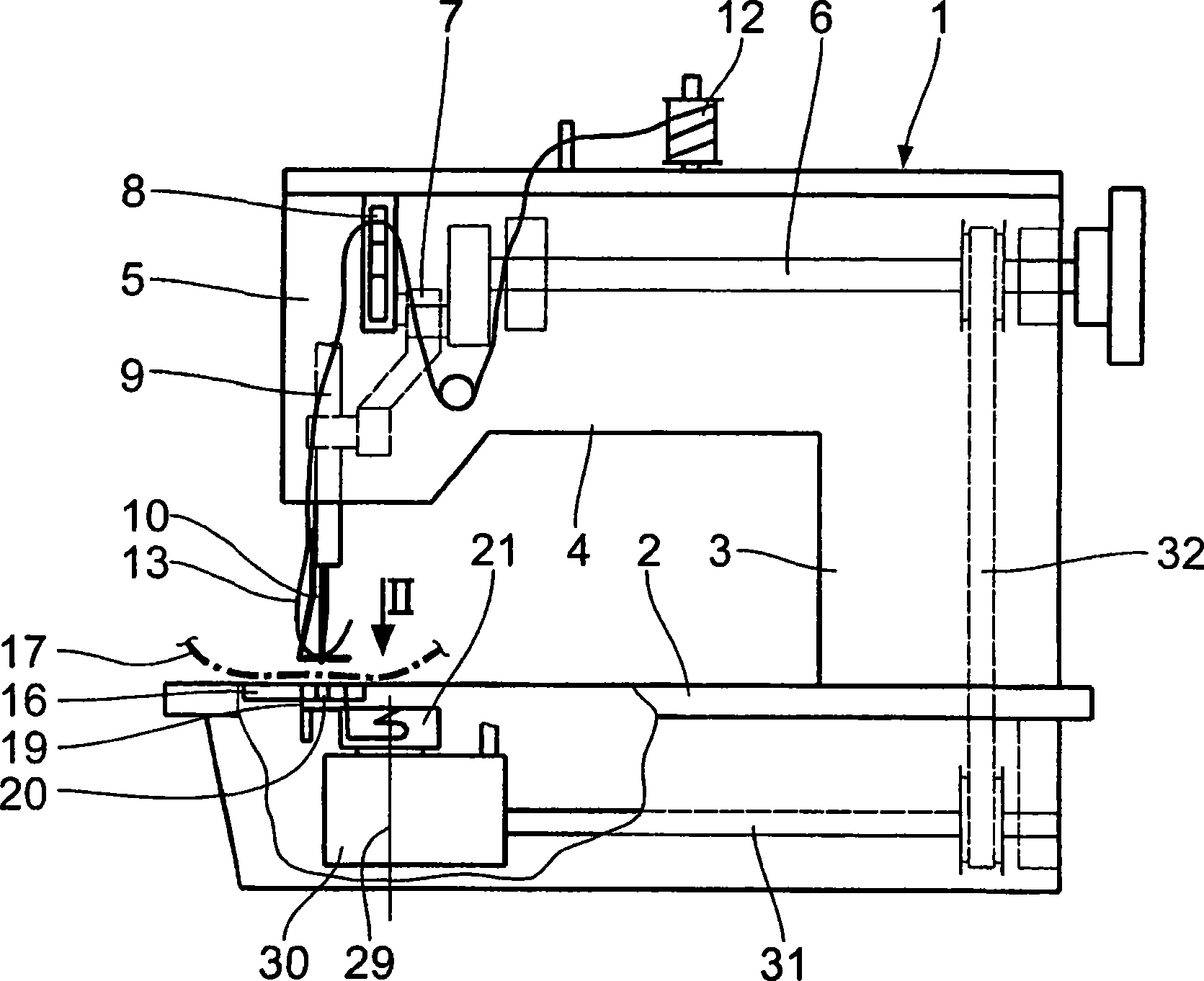 Thread winding housing for inserting into a housing receptacle of a gripper body, rotatable about a vertical axis, of a sewing machine