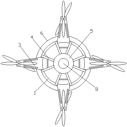 Fire-fighting unmanned aerial vehicle and working method thereof