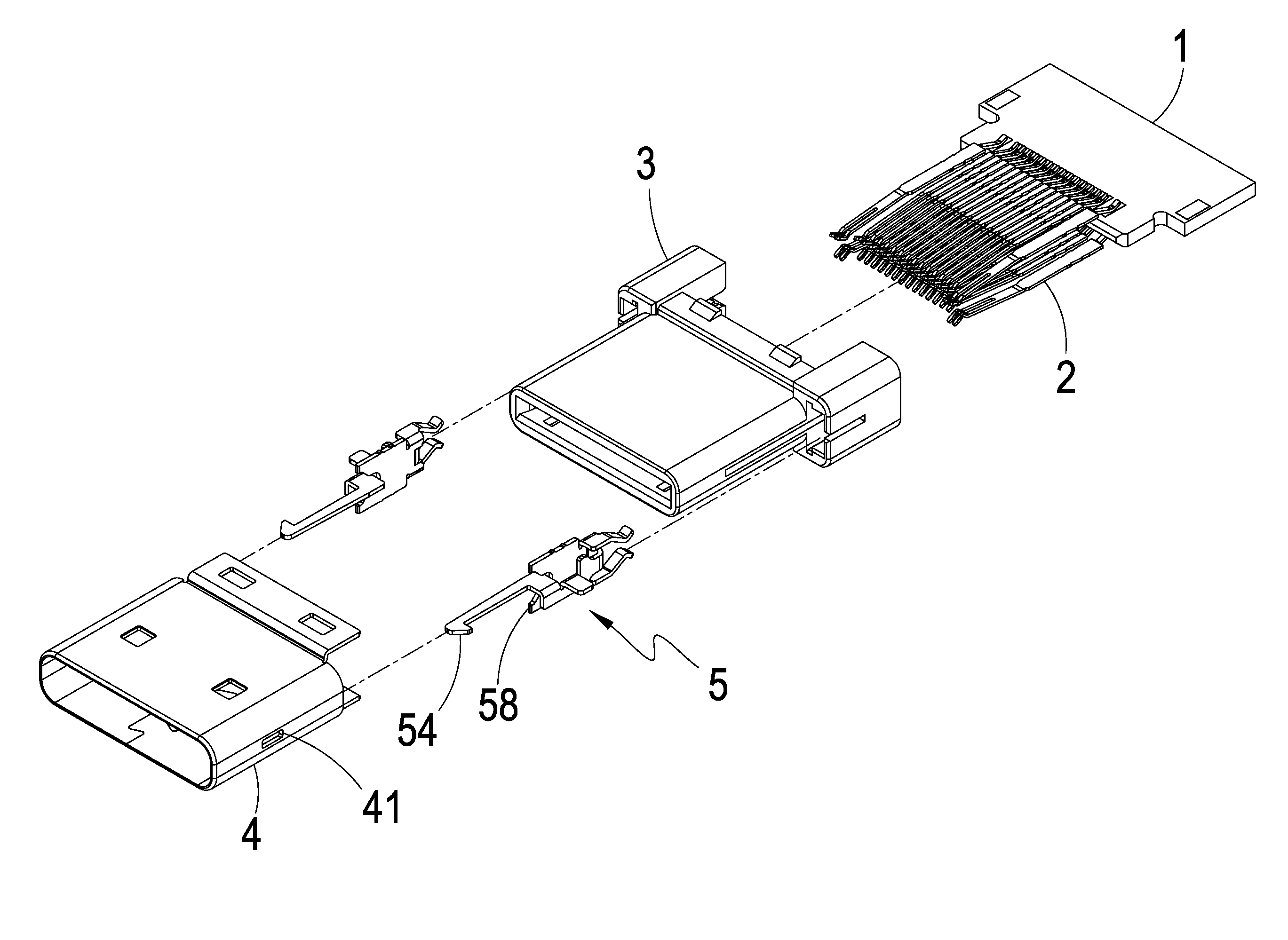 Structure of electrical connector