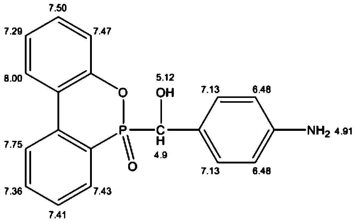 A kind of dopo type epoxy resin curing agent and preparation method thereof