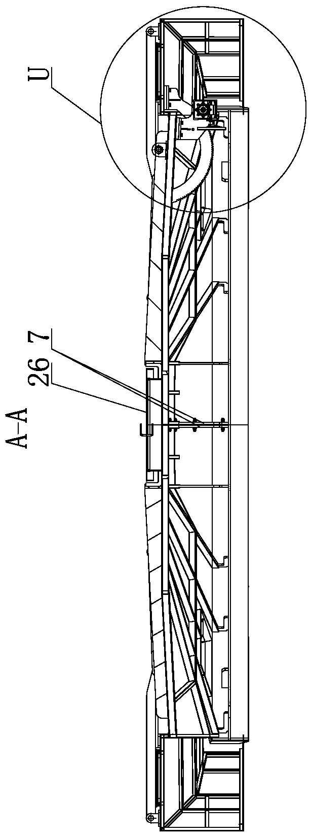 Rainproof cover and splicing and combining method thereof