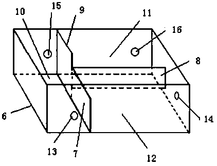 A baffle desulfurization liquid circulation device in a flue gas desulfurization system and its application method