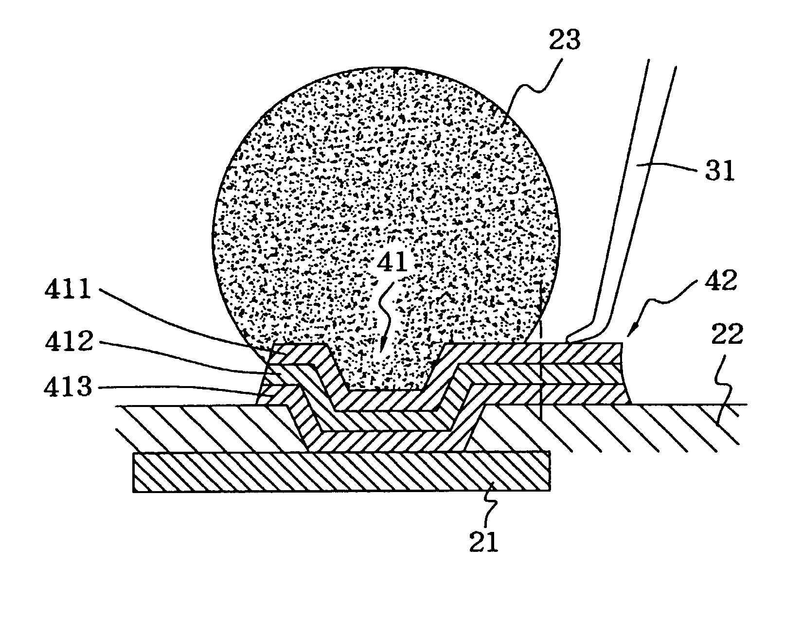Device for testing electrical characteristics of chips