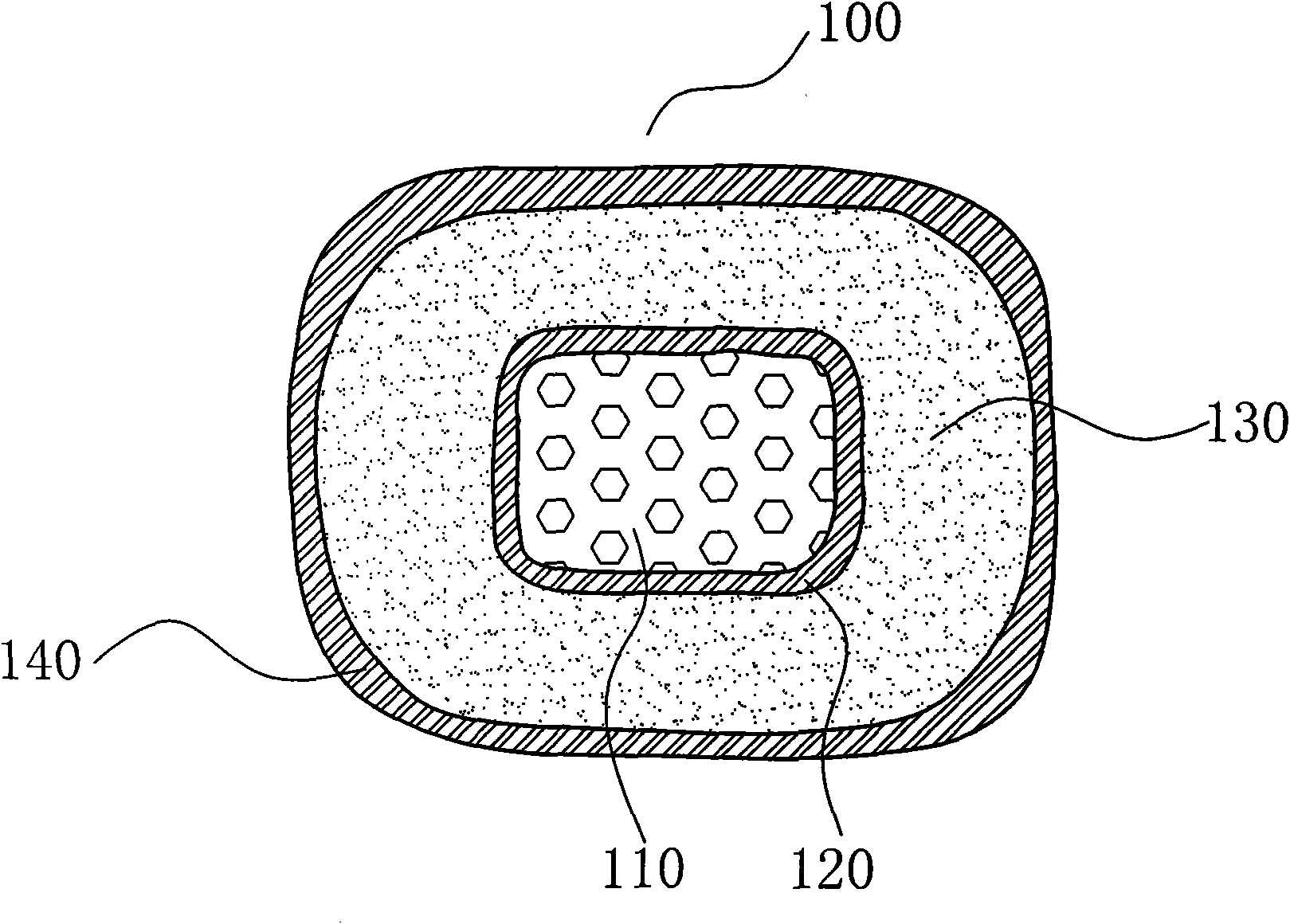 Combined-type self-expansion package body and manufacturing method thereof