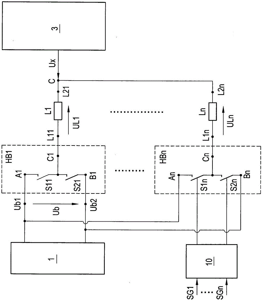 Control of long-stator linear motor coils of long-stator linear motor stator