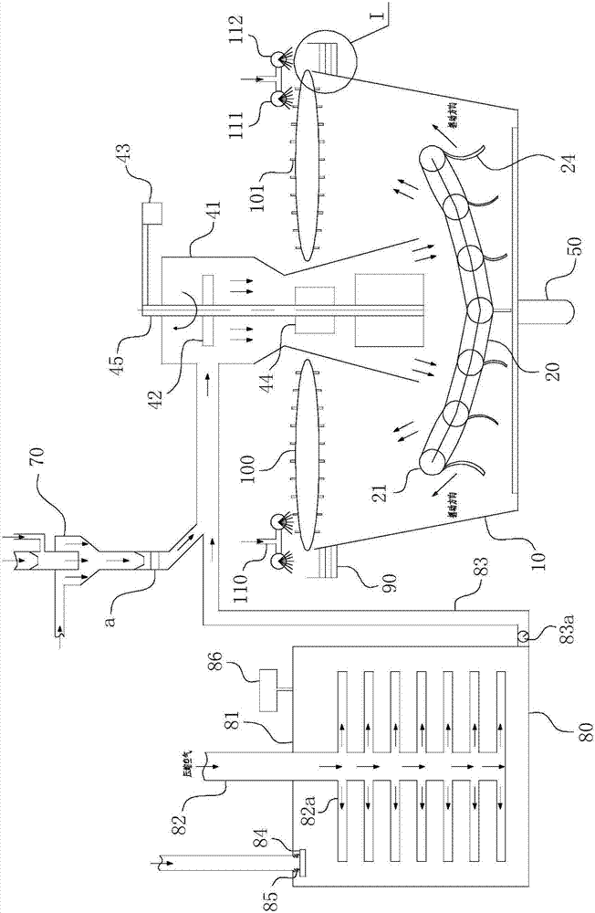 A slurry-driven stirring flotation equipment with self-adjusting slurry and self-defoaming functions