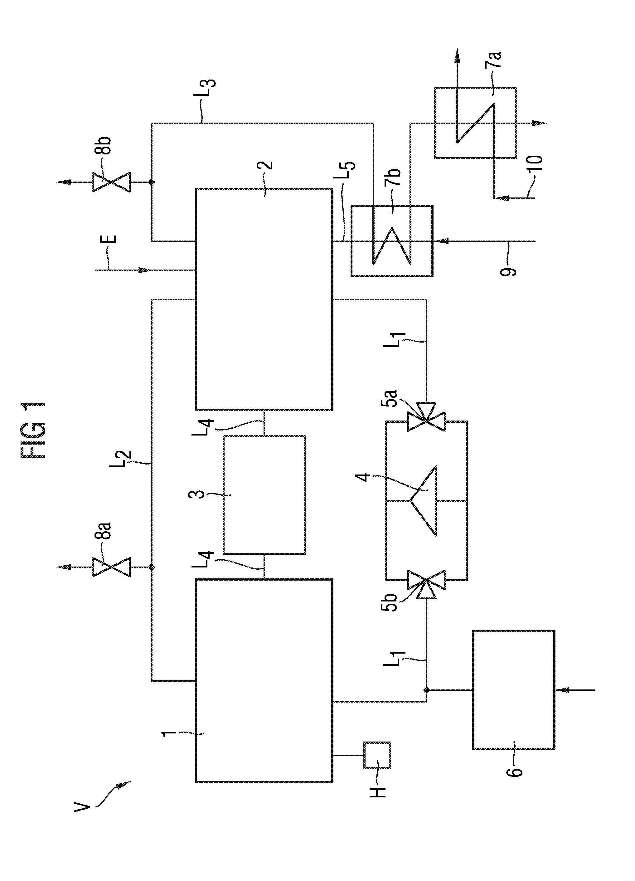Energy storage device and method for the reversible storage of energy