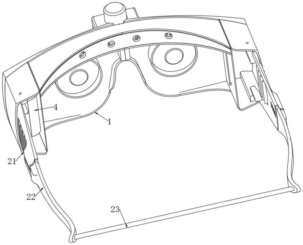 Wearable ophthalmic clinical auxiliary device for screening