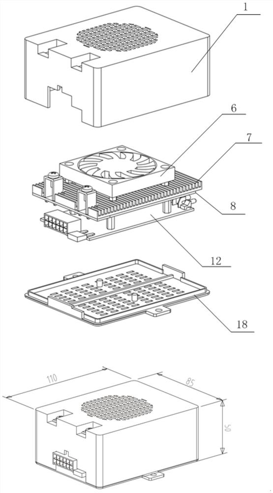 Battery detection device