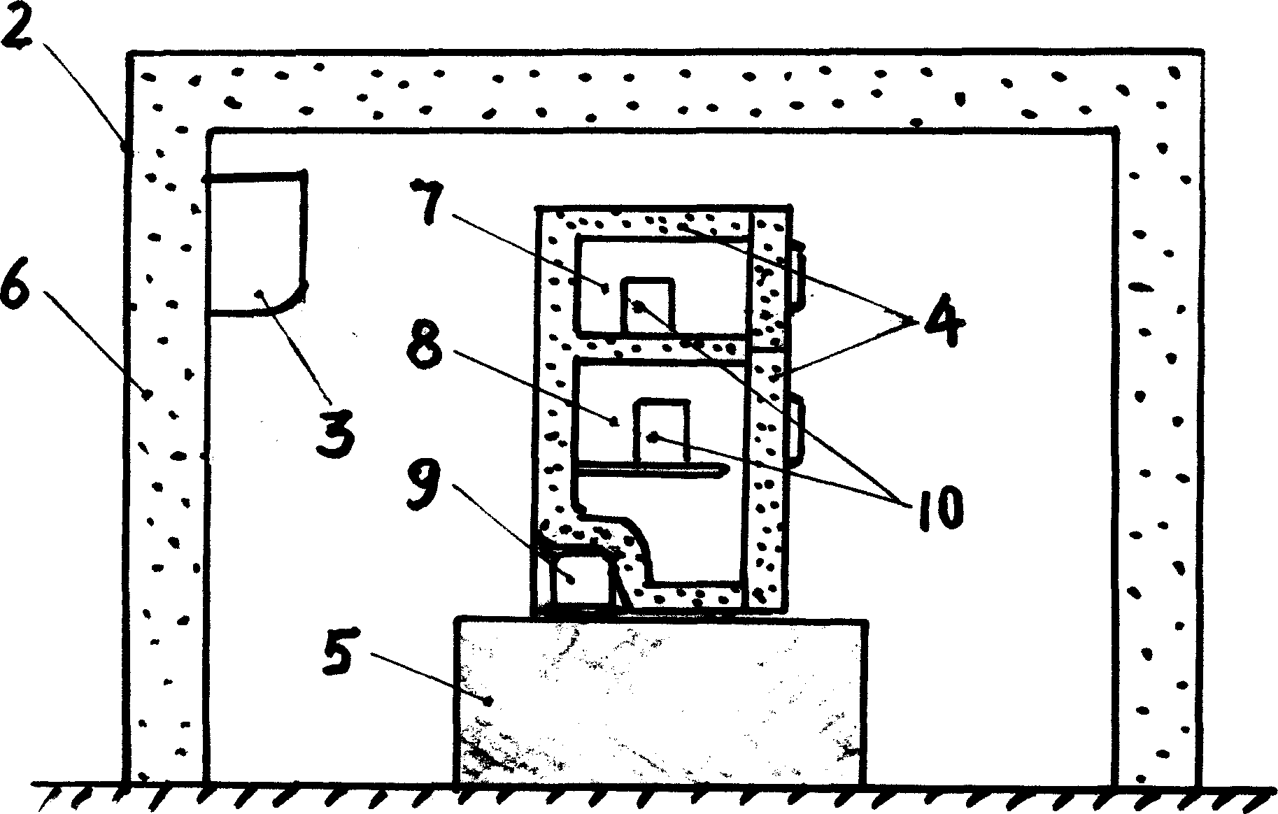 Refrigerator practical refrigerating output item on-line measuring facilities and method thereof