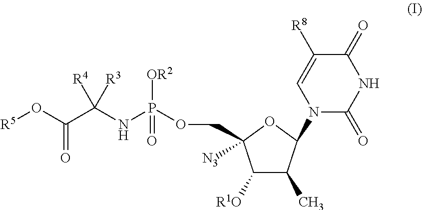Phosphoramidate derivatives of nucleosides