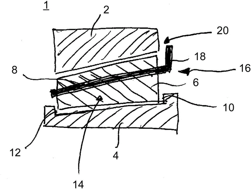 Bearing Cage For A Rolling-Element Bearing, In Particular For A Tapered Roller Bearing