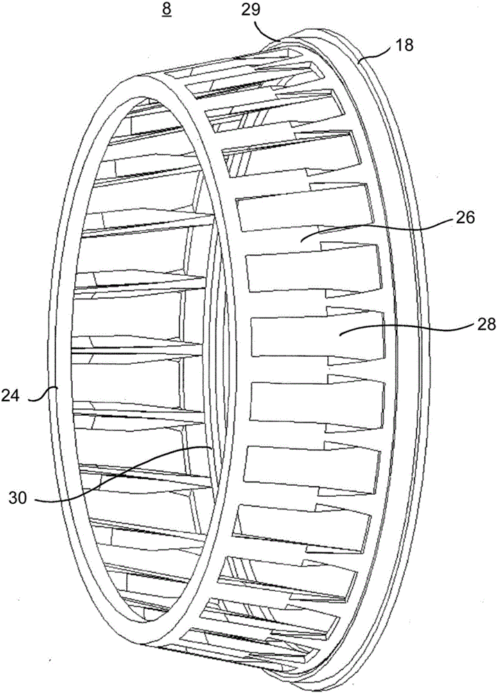 Bearing Cage For A Rolling-Element Bearing, In Particular For A Tapered Roller Bearing