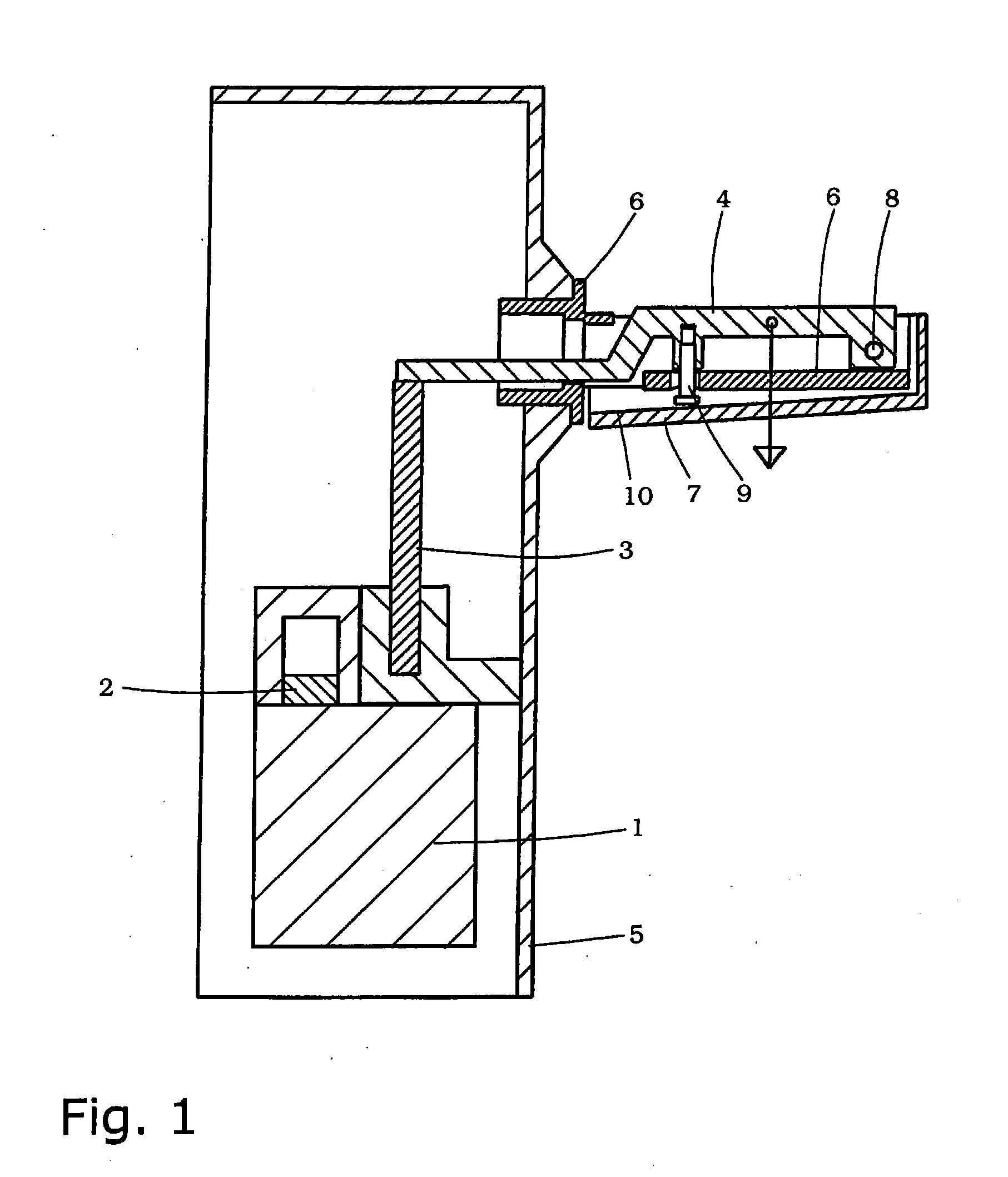 Implement having rotational speed reduction and operating method therefor