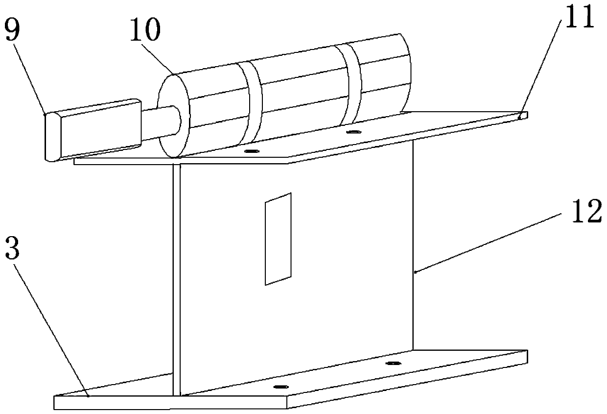 Precise positioning device for high-precision isothermal quenching rotary hearth furnace