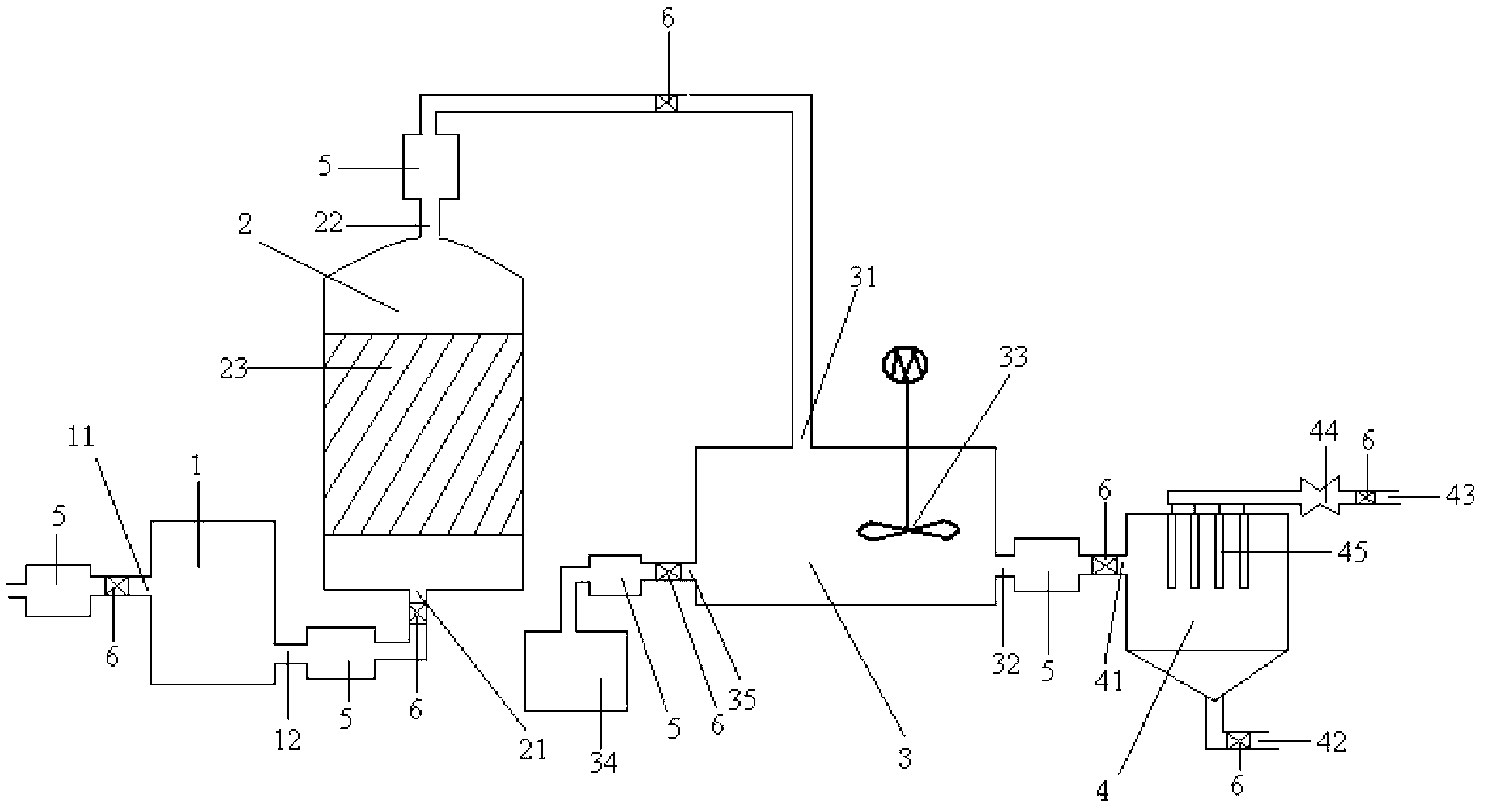 High-concentration arsenious acid wastewater treatment method and device