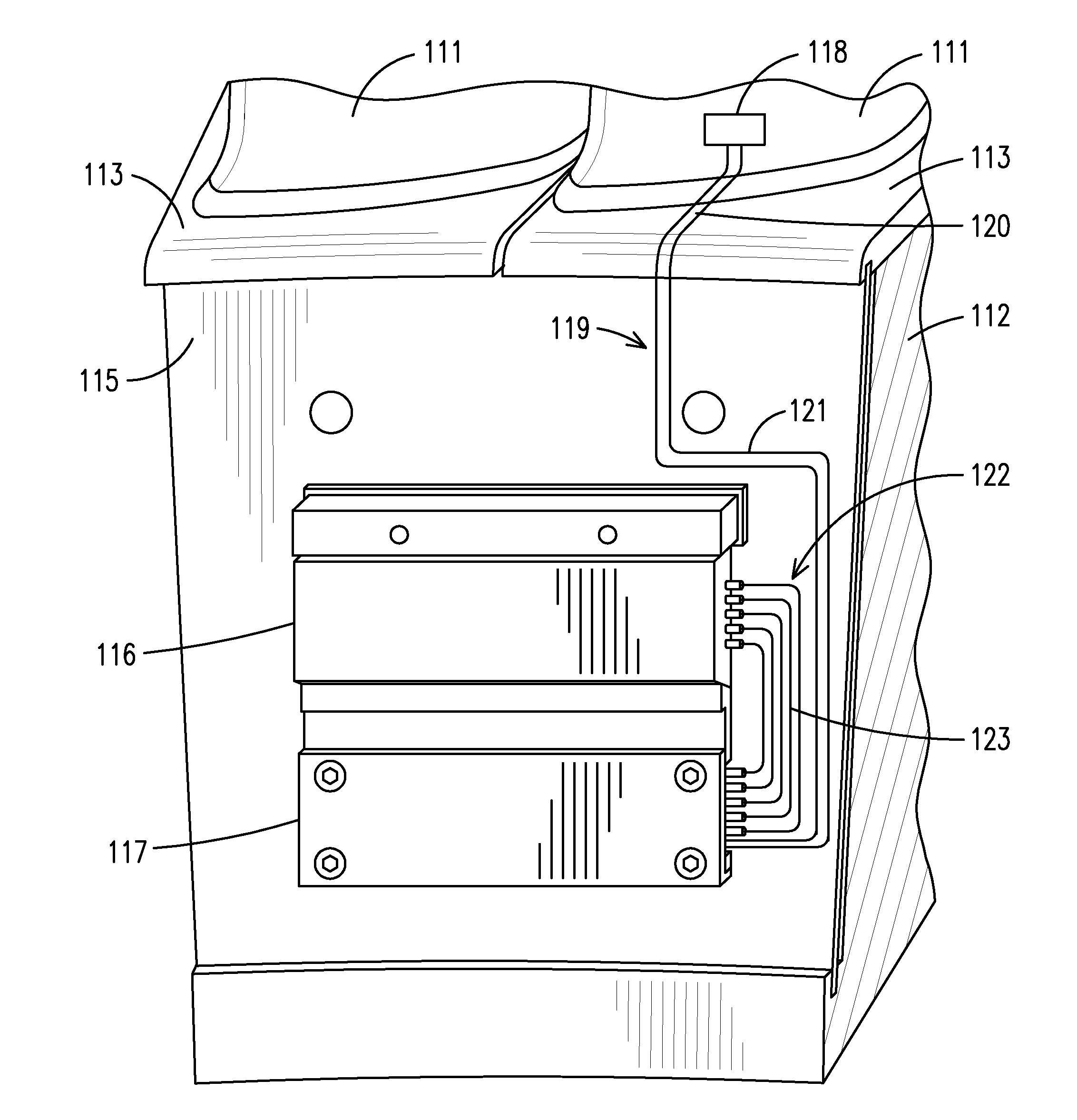 Wireless telemetry system for a turbine engine