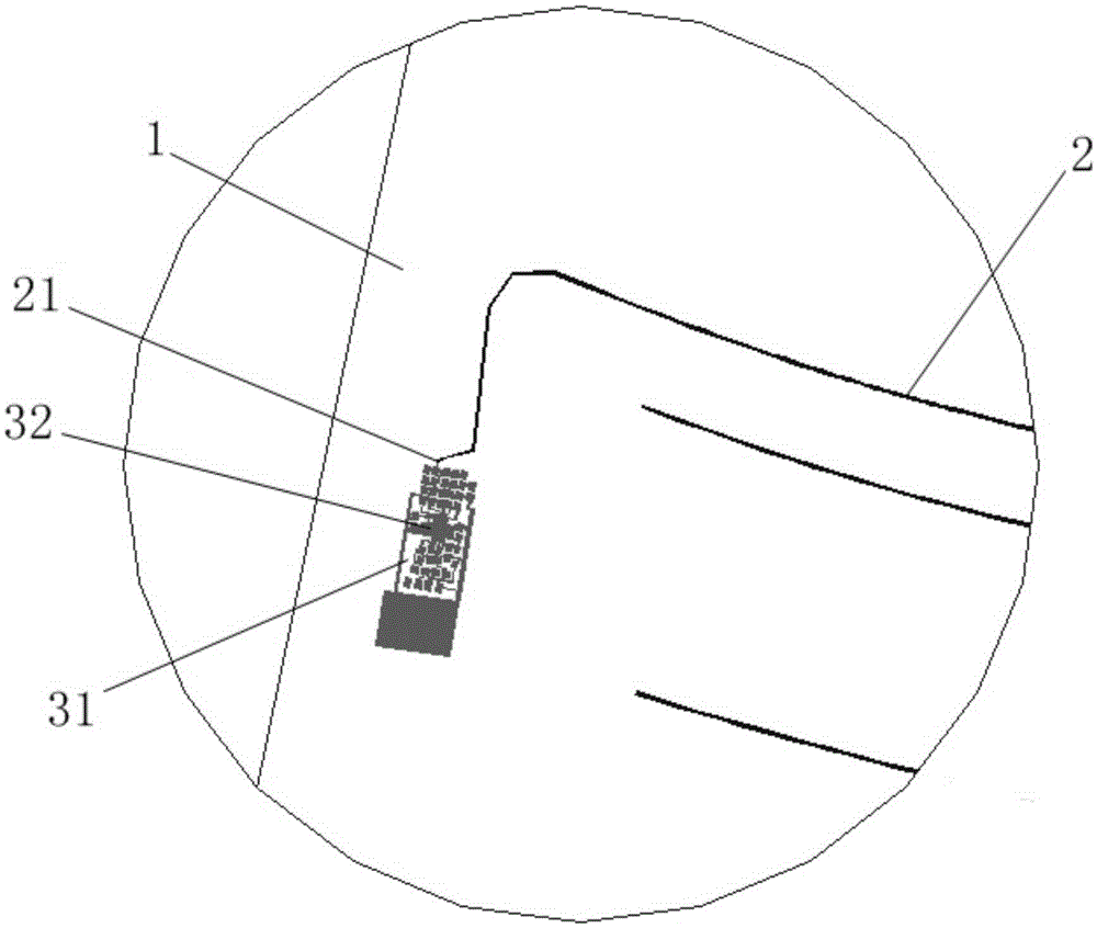 A kind of real active glass antenna and its manufacturing method