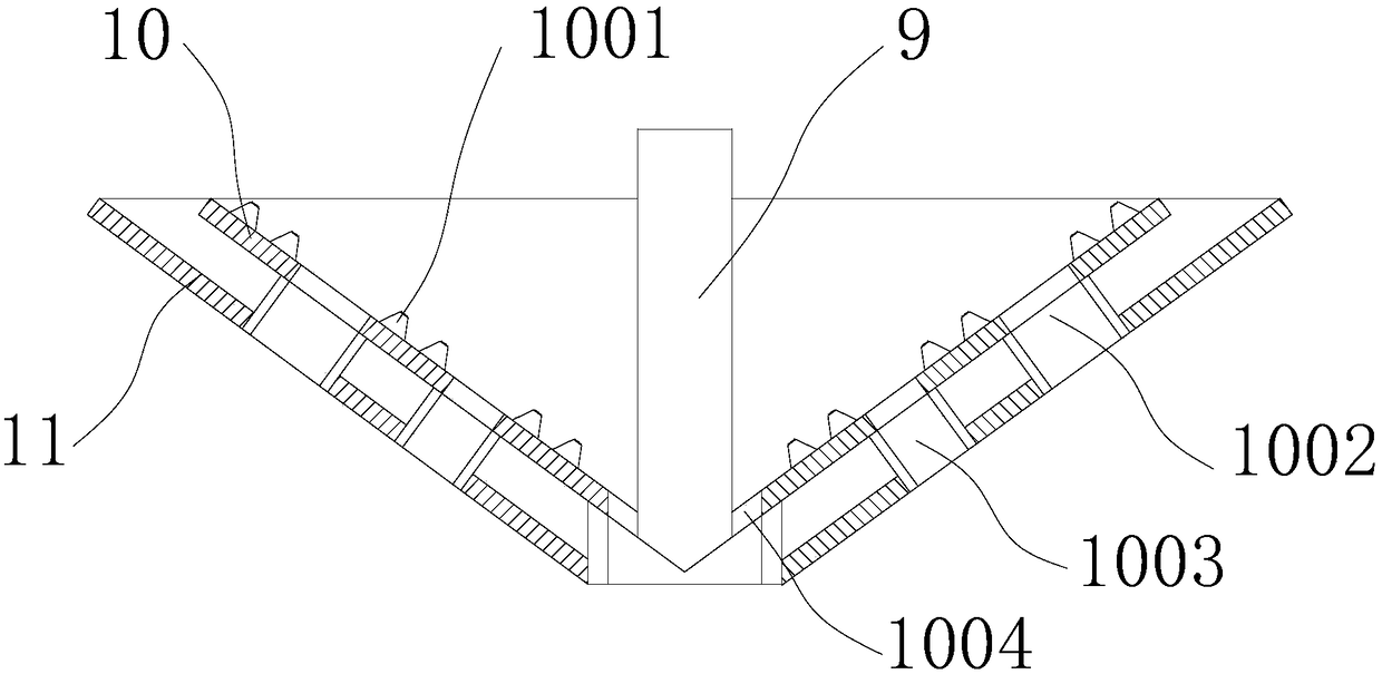 Refuse landfill soil remediation device