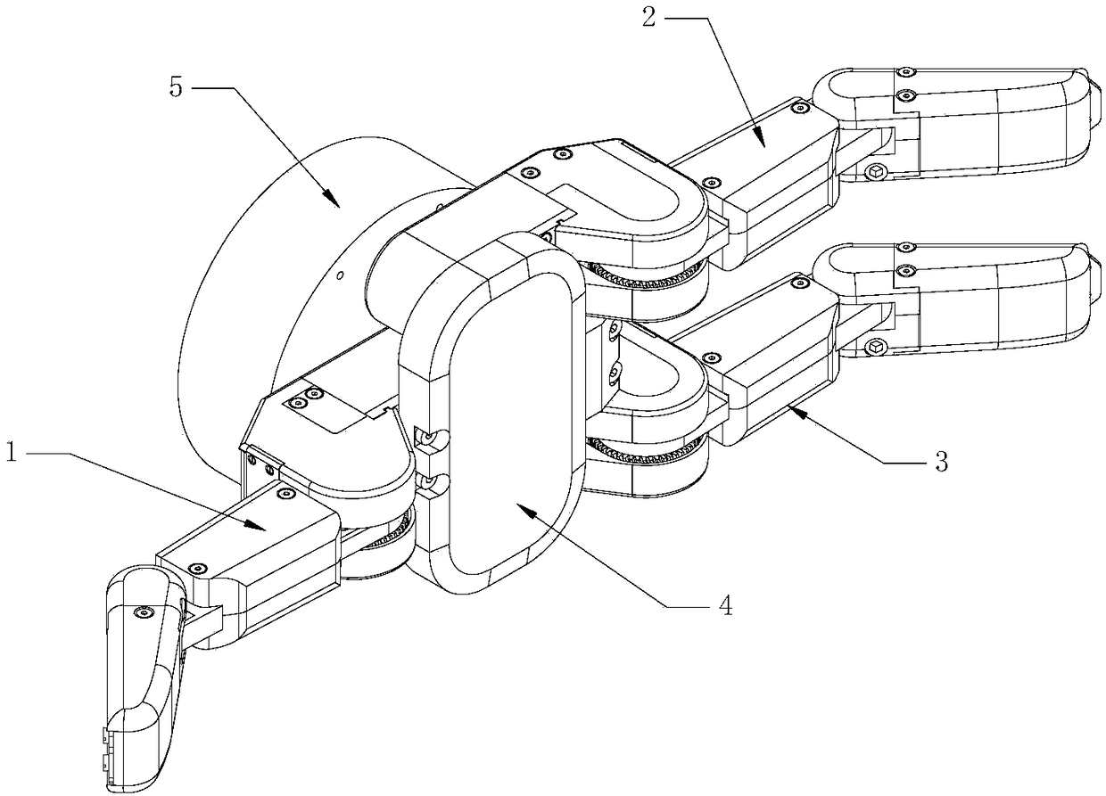Miniature clutch structure and manipulator provided with same