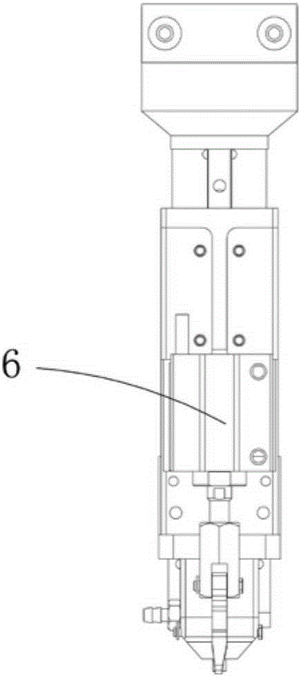 A suction rod mechanism capable of absorbing acoustic mesh of mobile phones