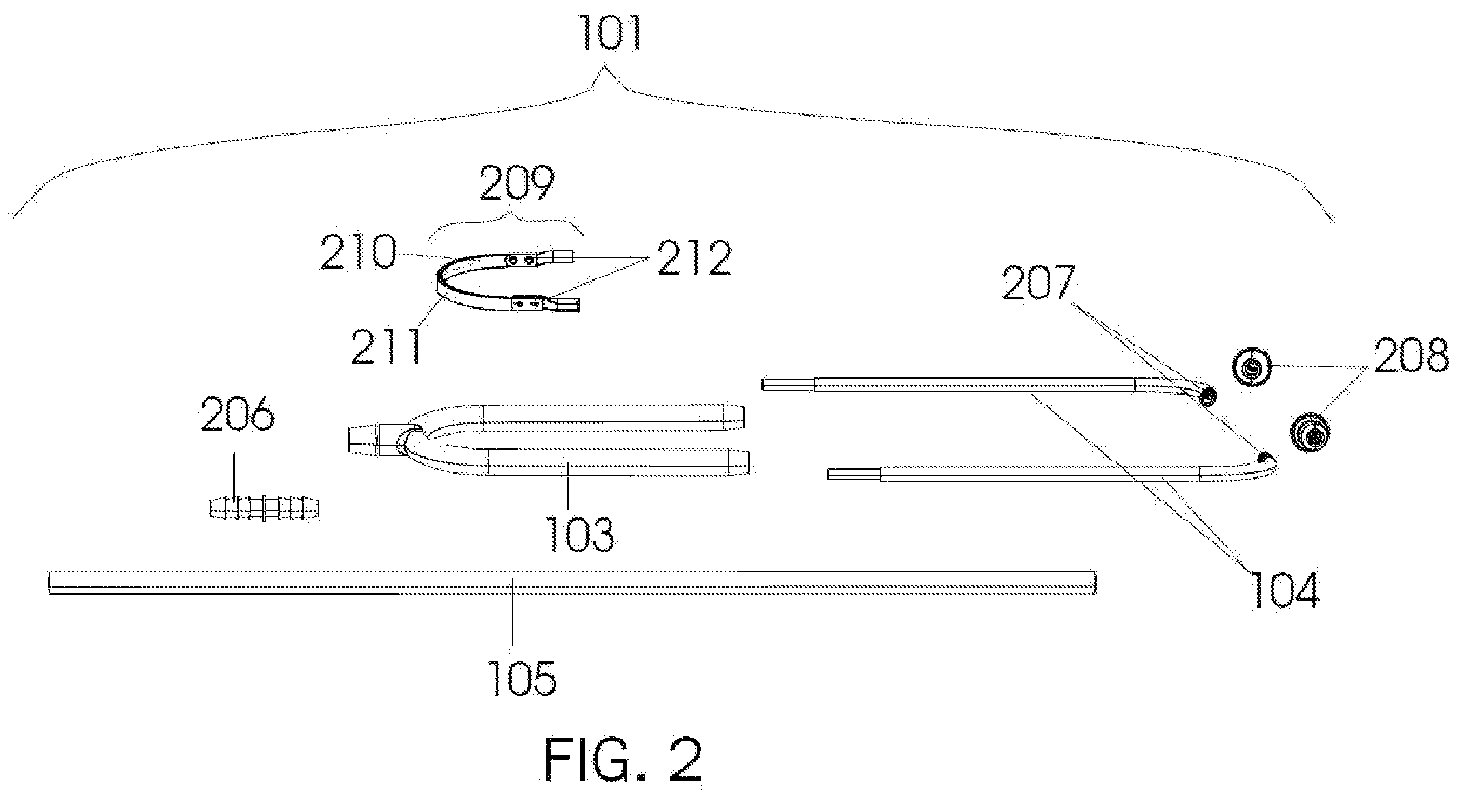Integrated stethoscope and reflex hammer and a method for use