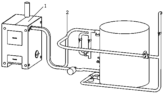 Instant hot water adjustment and storage system