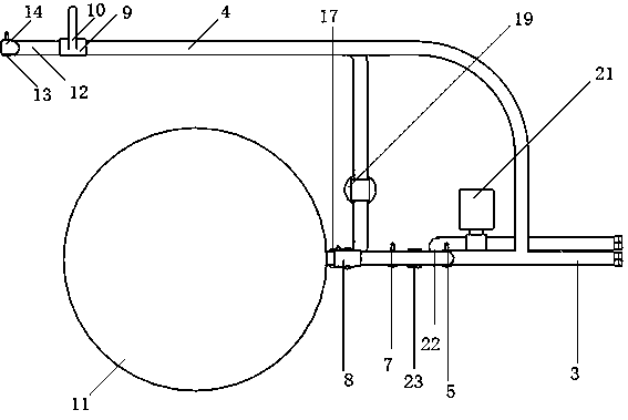 Instant hot water adjustment and storage system