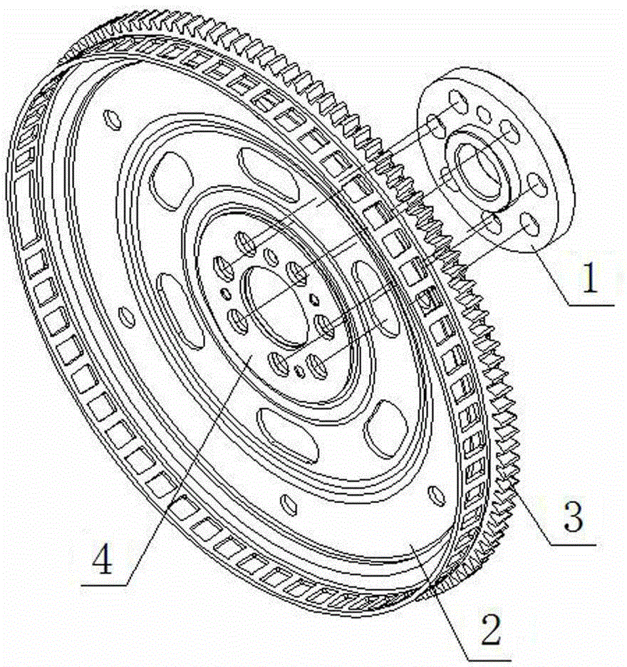 Flexible flywheel