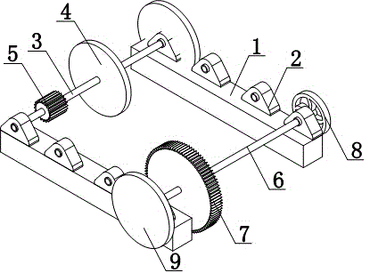 Mechanism for debugging number of revolutions of motor rotation
