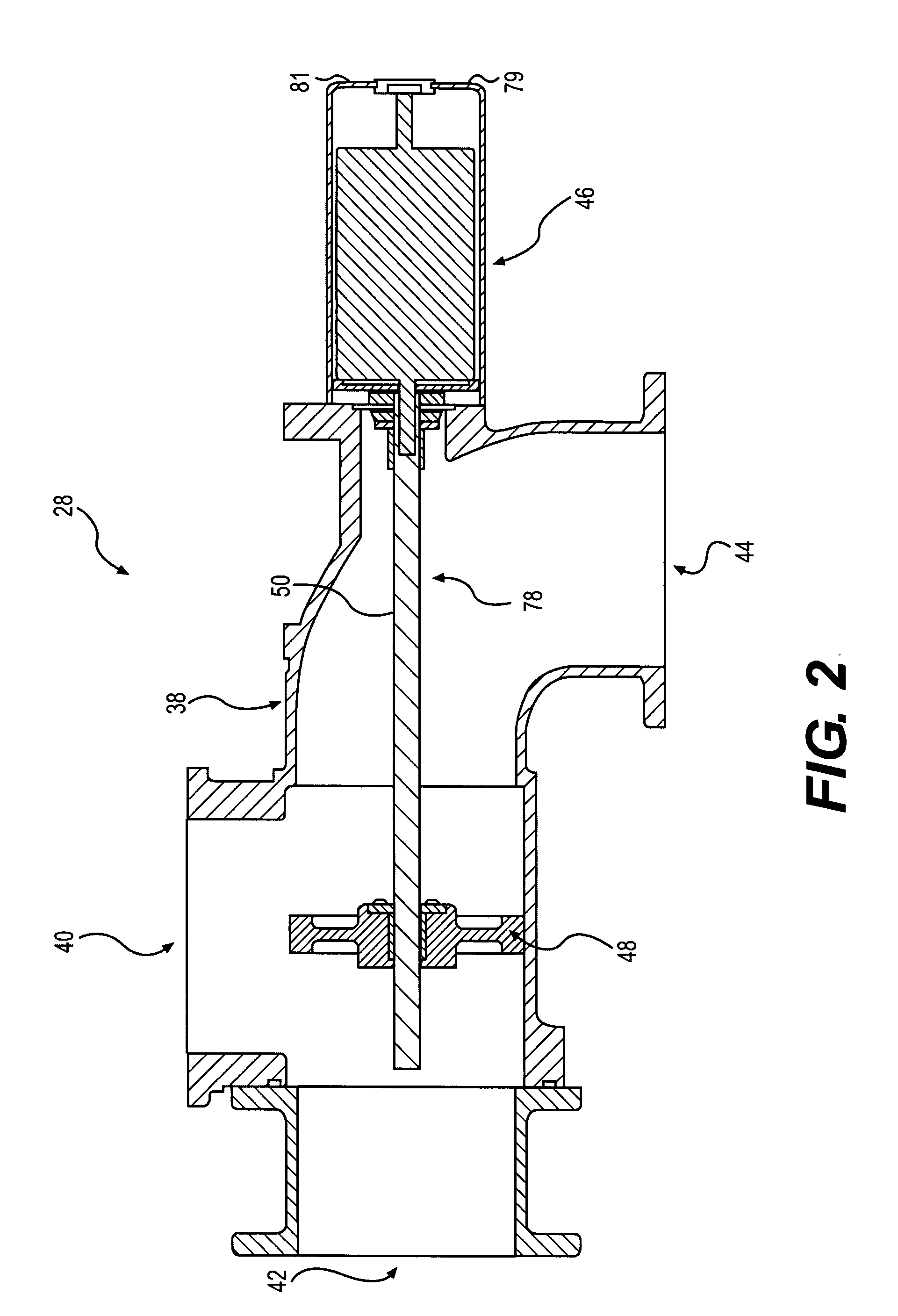 Cooling system having inlet control and outlet regulation