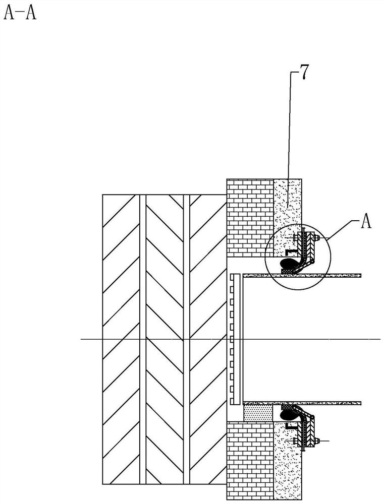 Water stop ring with integrated hinge rubber ring